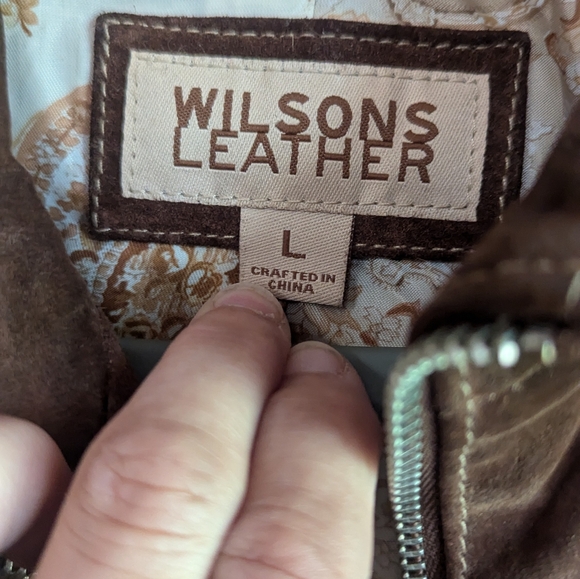 Vintage Wilson's suede jacket - Picture 12 of 14